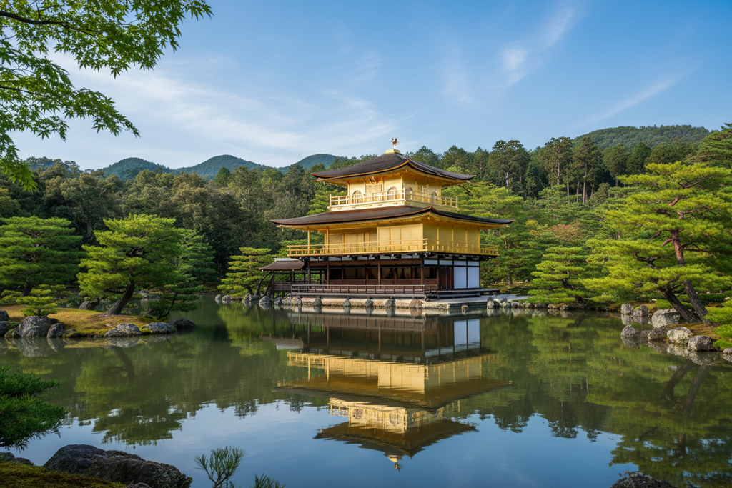 Kinkaku-ji (Golden Pavilion) – Kyoto
