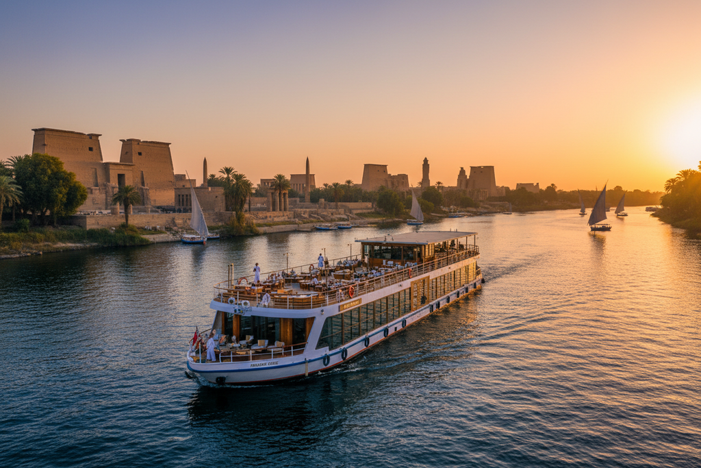 Nile River (Cairo–Luxor–Aswan route)