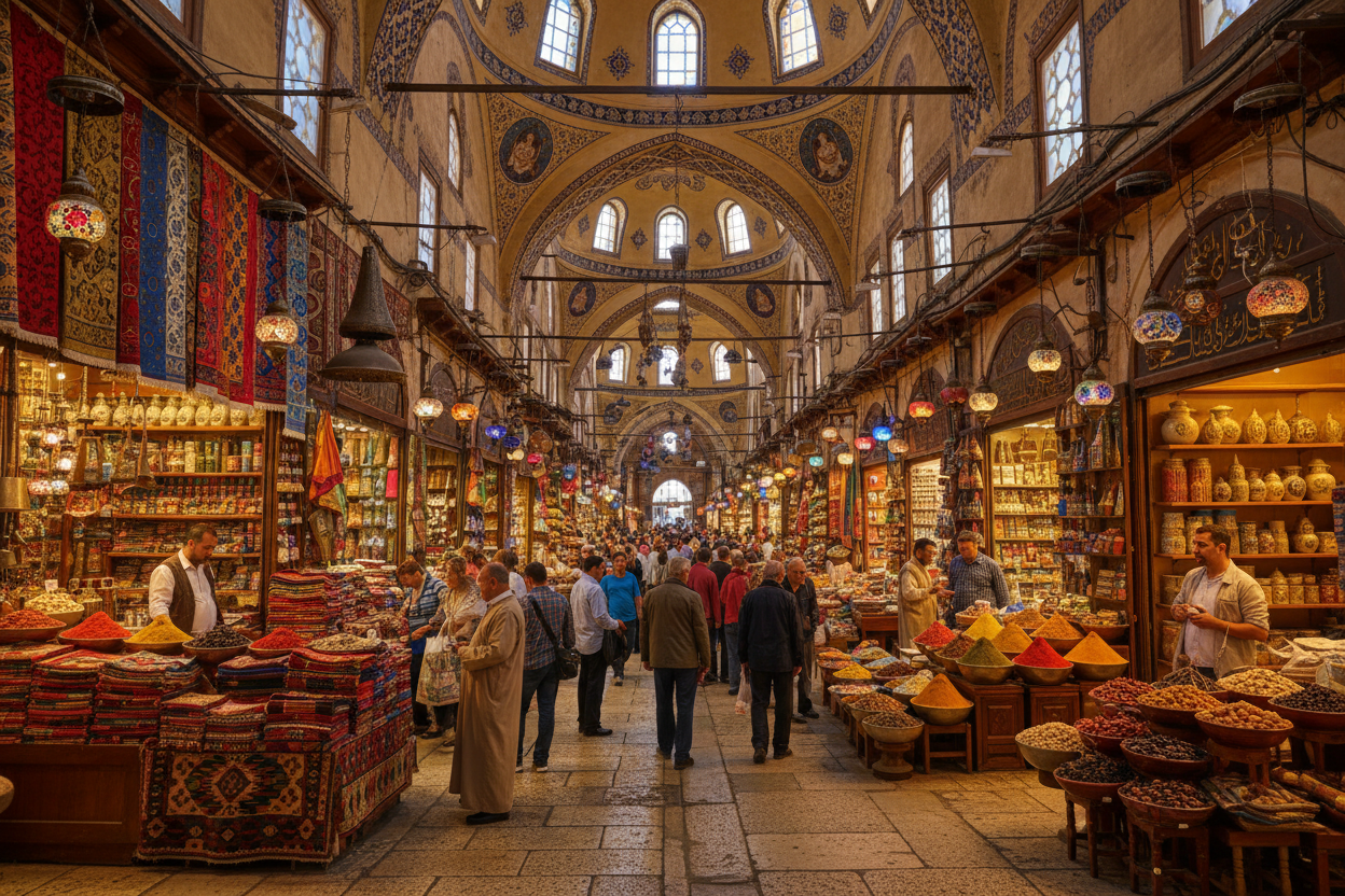 Wander through the legendary Grand Bazaar seo and alt images